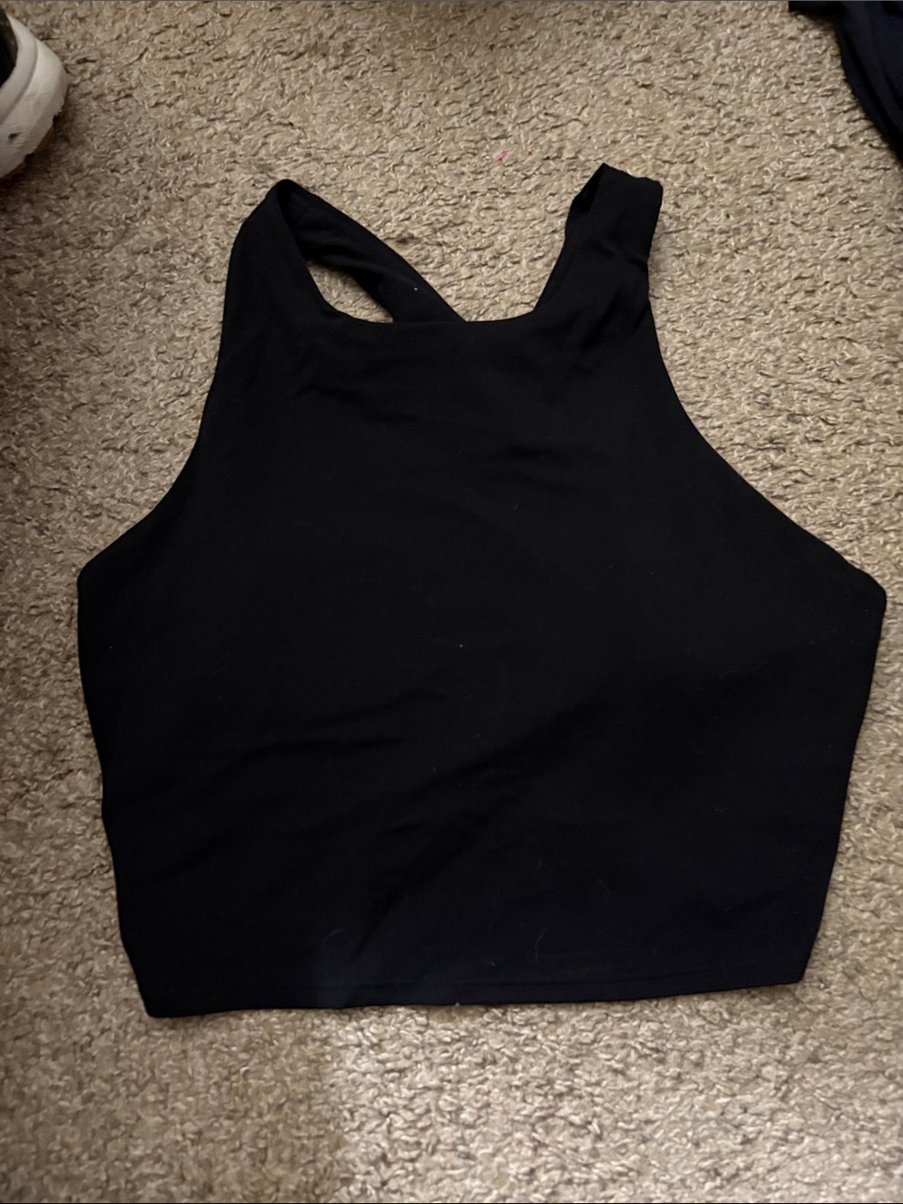 Athleta Black Conscious Crop Size Medium